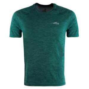 First Ascent Men's Corefit Running Tee - Dark Urchin / Morning Mist / Wild Bark