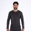 First Ascent Men's Bamboo Thermal long Sleeve Baselayer - Performance Grey