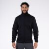 First Ascent Men's Rove Full Zip Fleece Top - Black & Slippery Stone