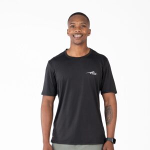 First Ascent Men's Corefit Tee - Black / Green Tea / Ivy Green / Red Maple / Twilight Blue / Wonderberry Blue