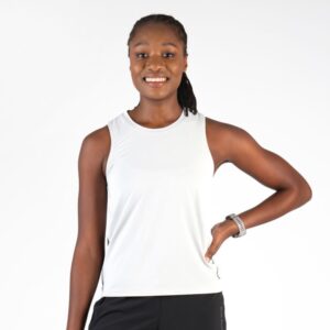 First Ascent Ladies AR-X Running Vest - Smoke Grey / White