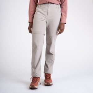 First Ascent Ladies Stretchfit Zip-Off Pants - Sandstone