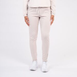 First Ascent Ladies Active Fleece Jogger - Vanilla Cream