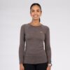 First Ascent Ladies Merino Wool Baselayer - Dusty Brown