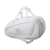 Wilson Bela Super Tour Padel Bag - White / SIlver