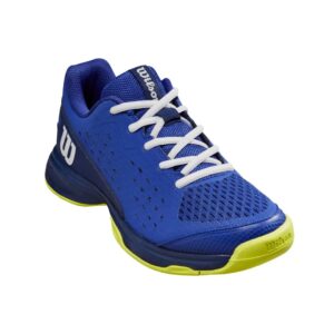Wilson Junior Boys Rush Pro Tennis Shoe - Bluing / Blue / Yellow