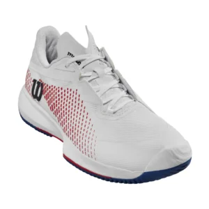 Wilson Men's Kaos Swift 1.5 Tennis Shoe - White / Deja Vu Blue