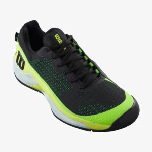 Wilson Men's Rush Pro Extra Duty Tennis Shoe - Yellow / Gecko Green