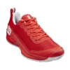 Wilson Men's Rush Pro 4.5 Clay Tennis Shoe - Red / White