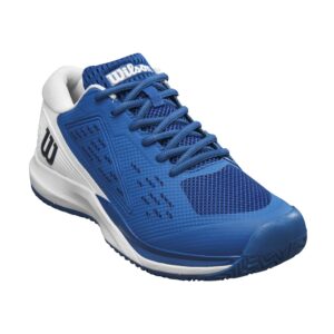 Wilsons Men's Rush Pro Ace D V Tennis Shoe - Blue / White