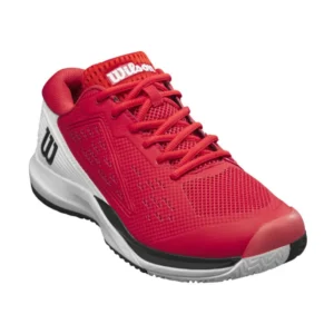 Wilson Men's Rush Pro Ace Tennis Shoe - Red / White / Black