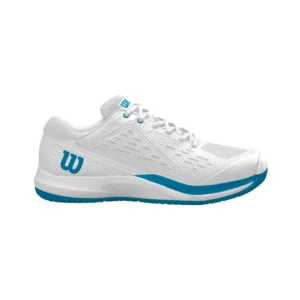 Wilson Men's Rush Pro 4.5 OZ White / Atomic Blue