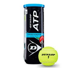 Dunlop ATP Championship Extra Duty High Altitude Tennis Ball 3-Piece Set - Yellow