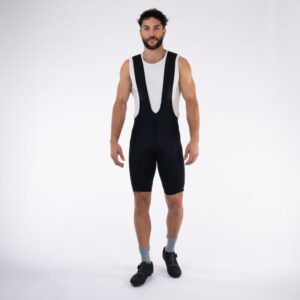 First Ascent Men's Domestique Cycling Bib Shorts - Black