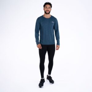 First Ascent Men's X-Trail Long Running Tights - Black