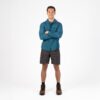 First Ascent Men's Utility 8inch Shorts - Charcoal Grey