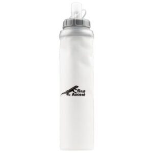 First Ascent Soft Bottle 350ml - 500ml - Clear