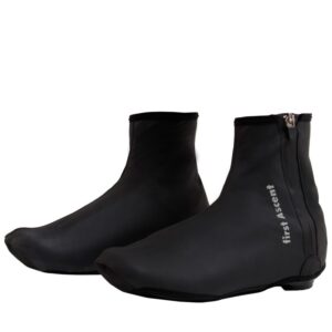 First Ascent Unisex Cycling Bootie - Black