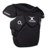 Gilbert Rugby Contact Top Elite Backs - Black/White