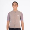 First Ascent Women's Vent Cycling Jersey - Pastel Brown / Road Brown