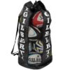 Gilbert Rugby Breathable Ball Bag - Black / Royal Blue / Red