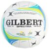Gilbert Netball Spectra Match balls - Green/Blue