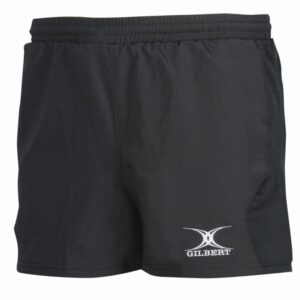 Gilbert Rugby Men's Virtuo Match Shorts - Black / Navy / White