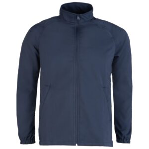 Gilbert Rugby Wind Breaker Full Zip Jacket - Navy / Black