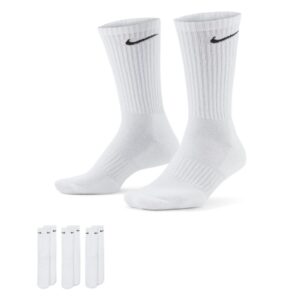 Nike Everyday Cushioned Crew 3 Pack - White / Black