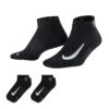 Nike Multiplier Low Socks - Black / White & White / Black