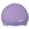 Speedo Plain Unisex Adult Moulded Silicone Caps (Various Colours)