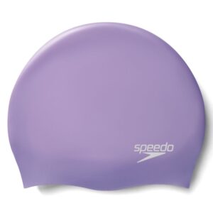 Speedo Plain Unisex Adult Moulded Silicone Caps (Various Colours)