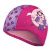 Speedo Junior Female Printed Polyester Cap - Pink / Lilac