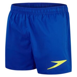 Speedo Men's Sport Logo 16" Watershorts - Chromablue/Spritz & Black/Red