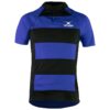 X-Brand Junior Practice Rugby Jersey with insets - Black/RoyalBlue or Black/Red