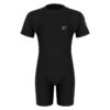 Second Skin Basic Back Zip Unisex Sunsuits 2 - 13 Years - Black or Navy